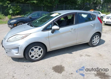 2012 Ford Fiesta Se из США, поврежденный, VIN 3FADP4EJ4CM156698